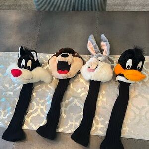 4 Looney Toons golf head covers, brand new without box